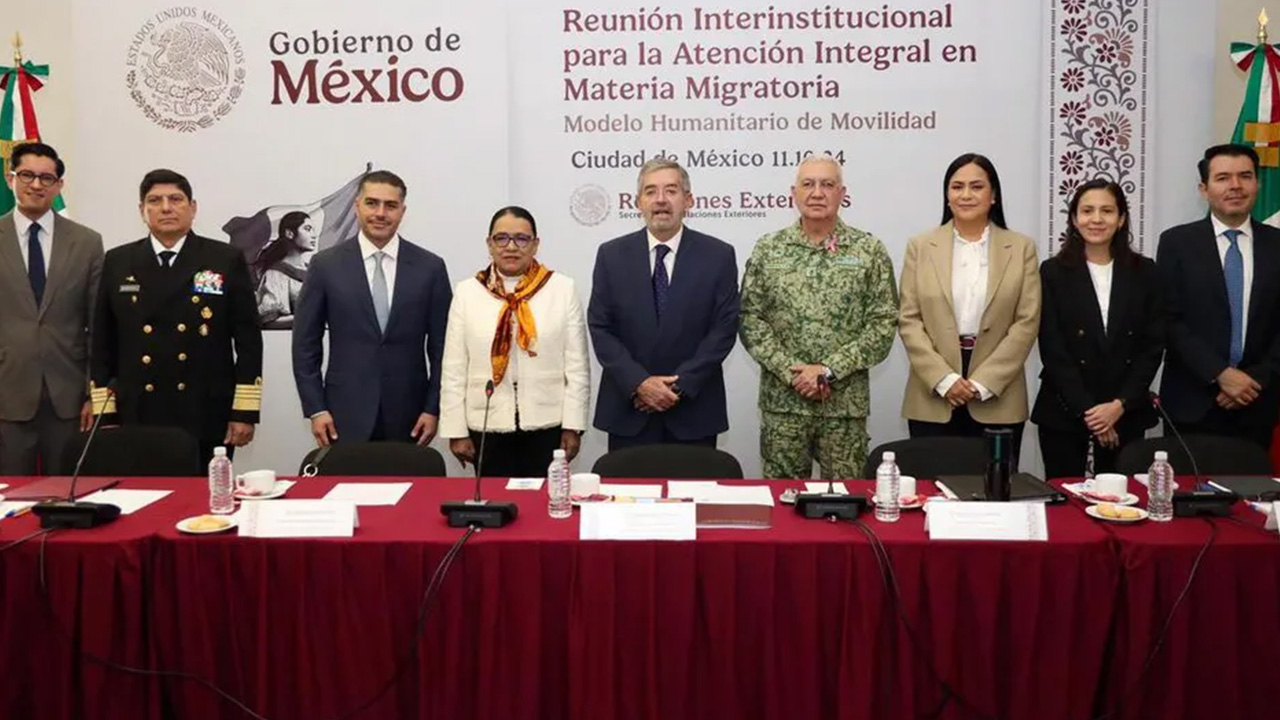 Gabinete de Claudia Sheinbaum se reúne para perfilar modelo humanitario de movilidad migratoria