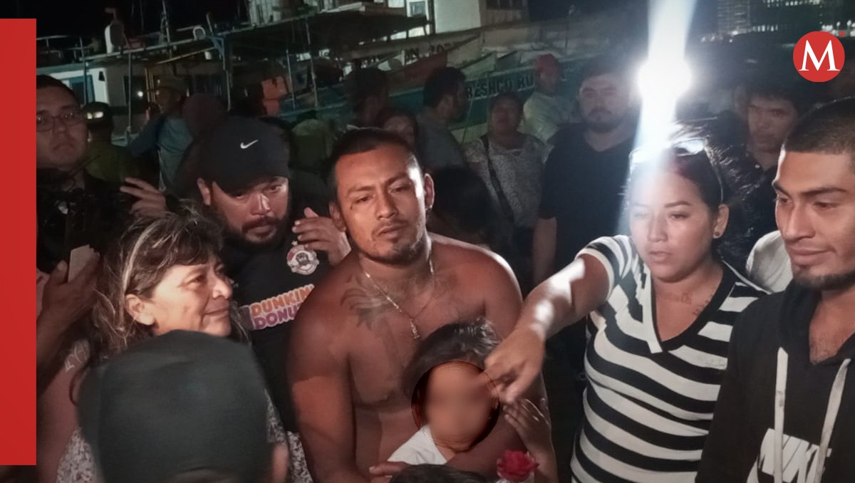 Los pescadores lograron sobrevivir durante el paso del huracán 'Milton' en Yucatán | Especial