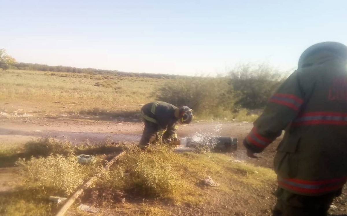 Fuga de gas en La Laguna. l Especial