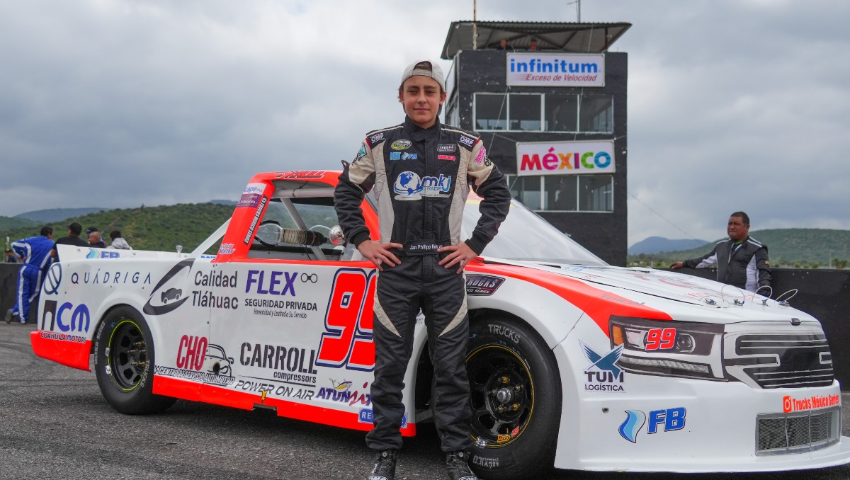 Jan Philipp Krull correrá en Nascar Trucks en Puebla (Cortesía)