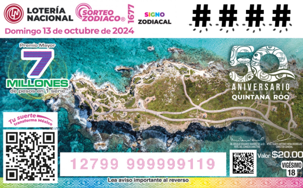 La Lotería Nacional realiza hoy 13 de octubre el Sorteo Zodiaco. (Especial)