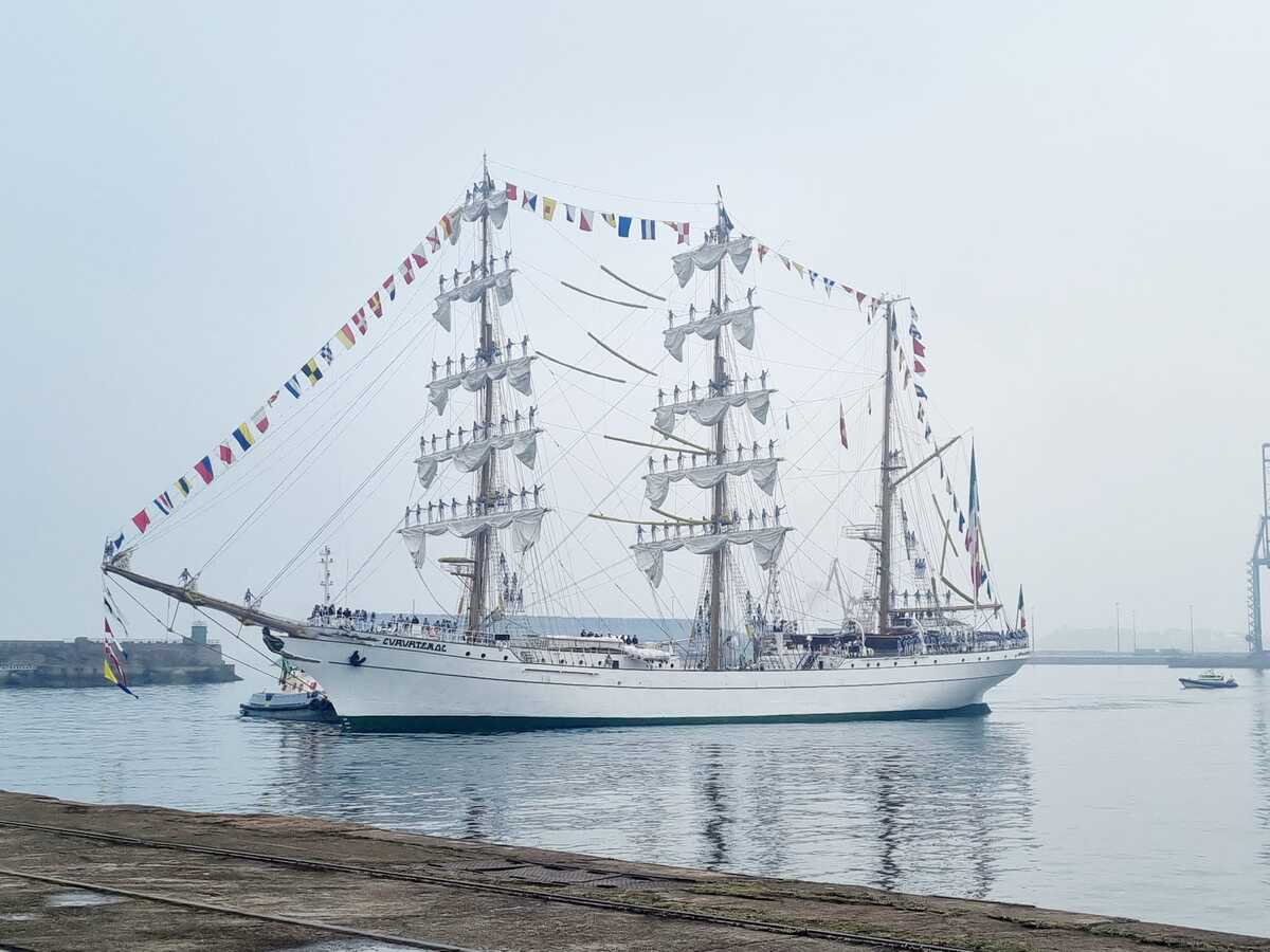 Desde hace más de 40 años, el buque Cuauhtémoc ha navegado los mares del mundo. | Especial