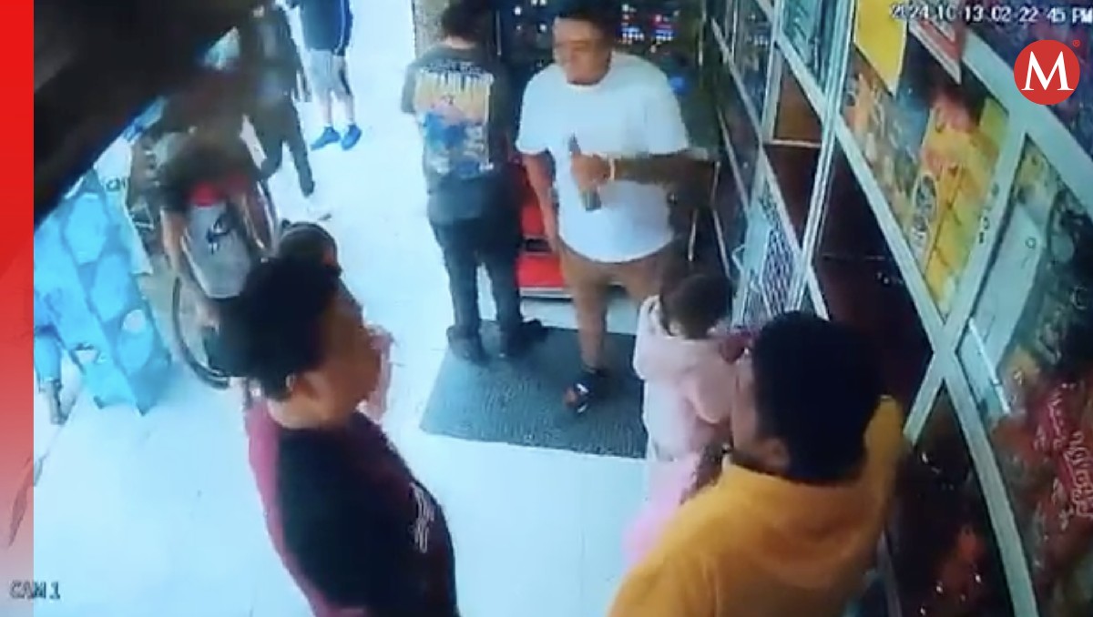 Por la balacera en la tienda de Chimalhuacán no se reportan detenidos. Foto: (Especial)