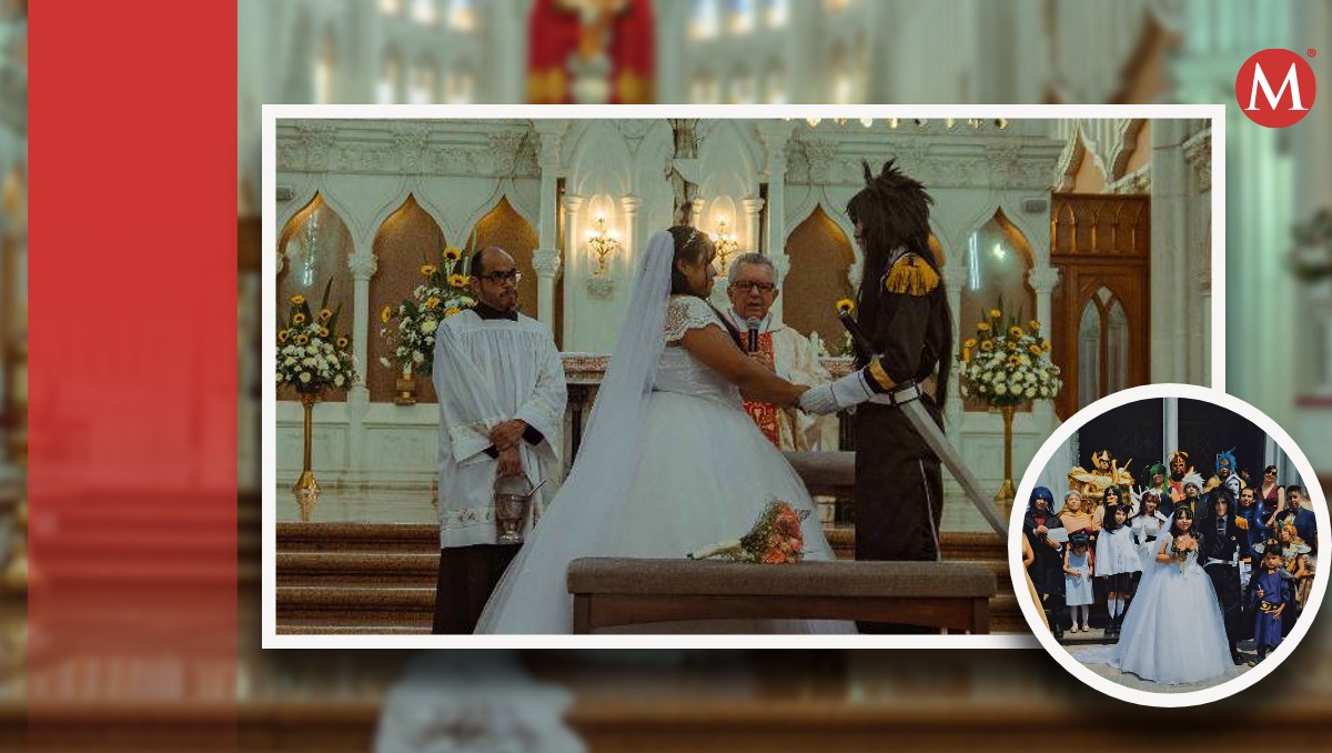 La boda 'otaku' generó opiniones divididas en las redes sociales.