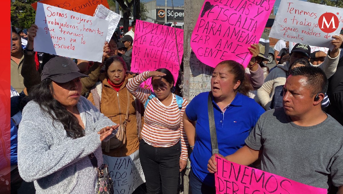 Los comerciantes de la Terminal de Autobuses de Toluca se vieron afectados tras el operativo. Foto: (Especial)