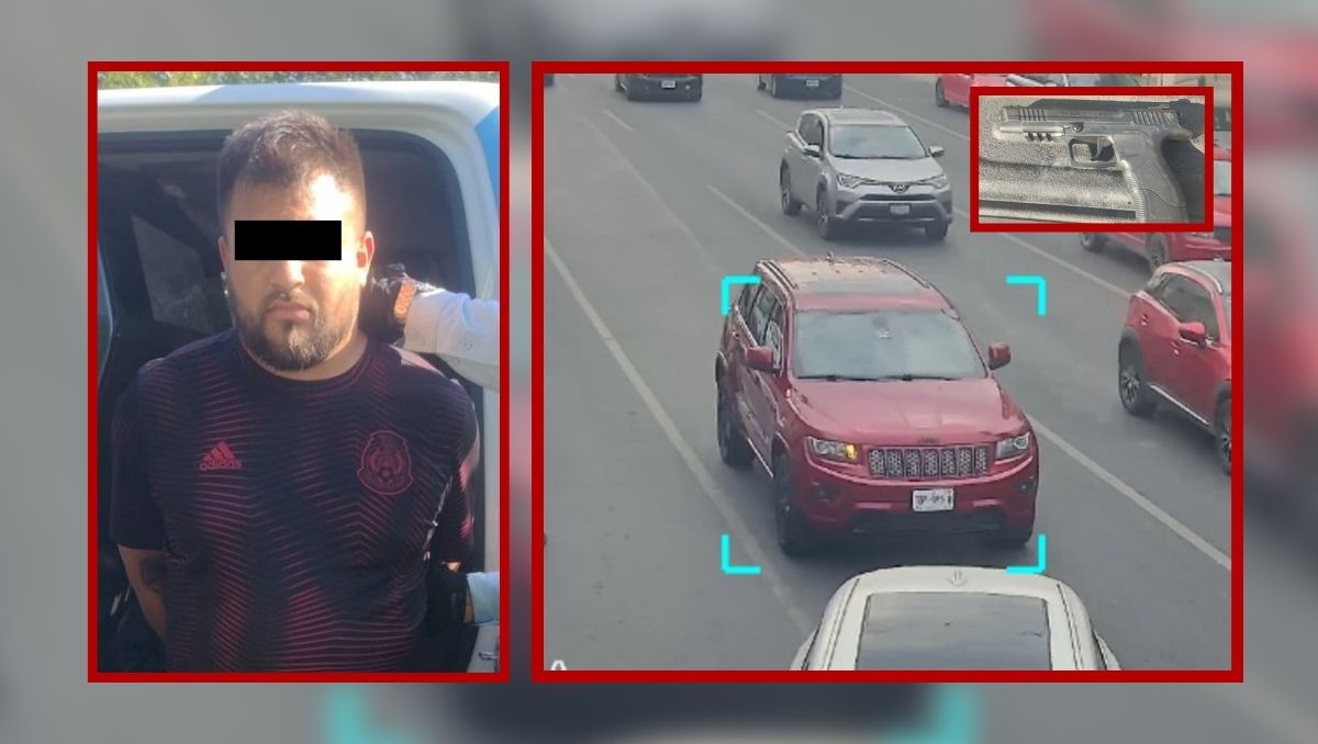 El hombre fue detectado por cámaras de seguridad del C4 / Especial.