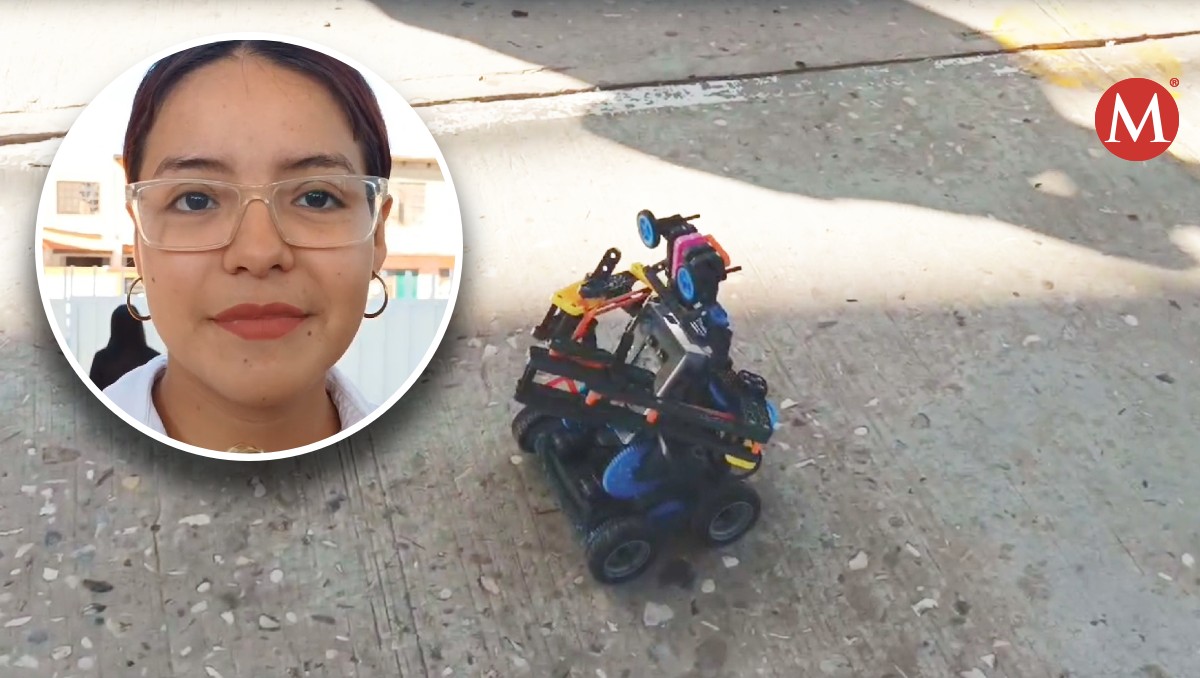 Escuela pública de Tampico enseña robótica a niños por 10 pesos. (Jesús Alberto García)
