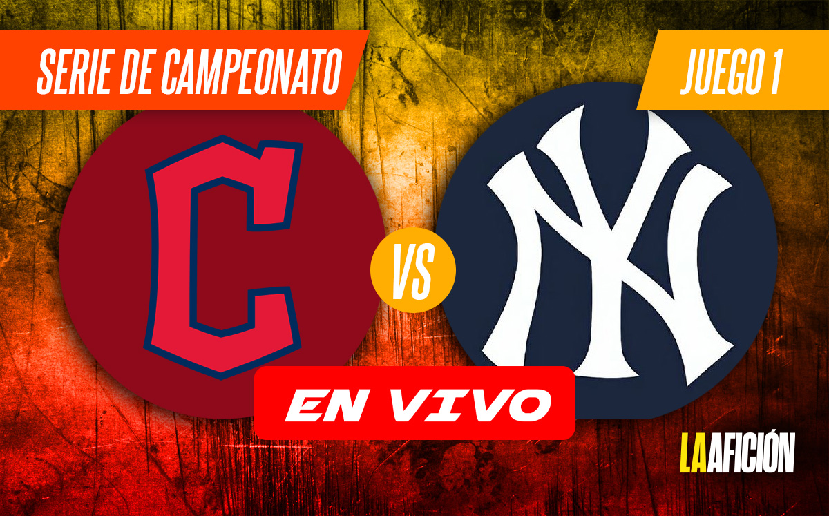 Guardians vs Yankees EN VIVO | Juego 1 de la Serie de Campeonato de la Liga Americana (La Afición)