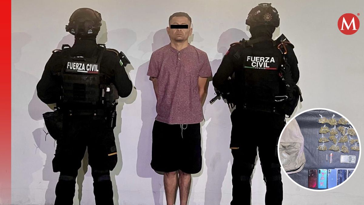 La detención ocurrió en el cruce de la avenida Paseo de Palmas y Del Estado | Especial