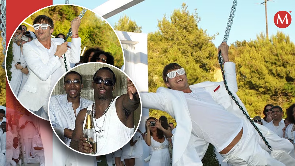 Fiestas de Diddy Combs: Ashton Kutcher y más famosos en video