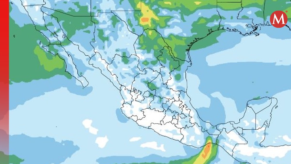 El frente frío 4 se aproximará a la frontera norte del país y ocasionará cambios en el clima de los siguientes días. | SMN