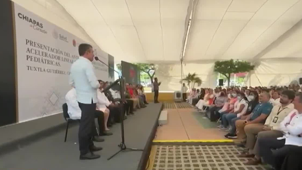 Gobernador Rutilio Escandón presenta proyecto de equipo hospitalario en Tuxtla Gutiérrez