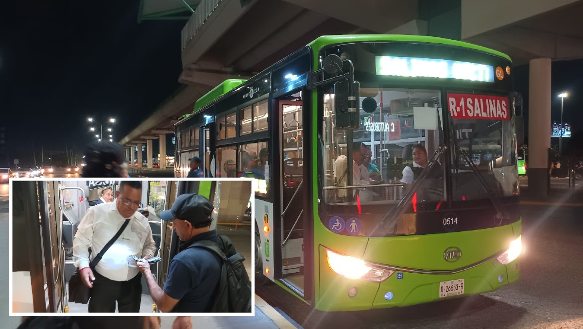 El hombre olvidó su cartera en un camión de la Ruta 1 Salinas Victoria. Foto: Israel Santacruz