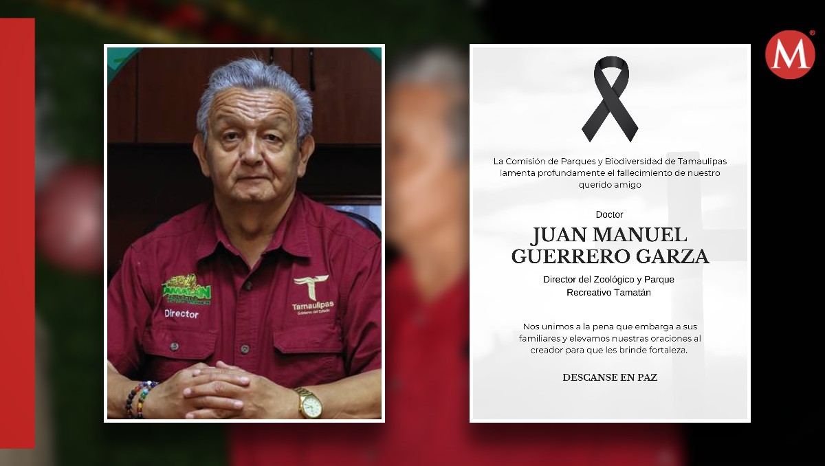 Muere Juan Manuel Guerrero Garza, director del Zoológico de Tamatán