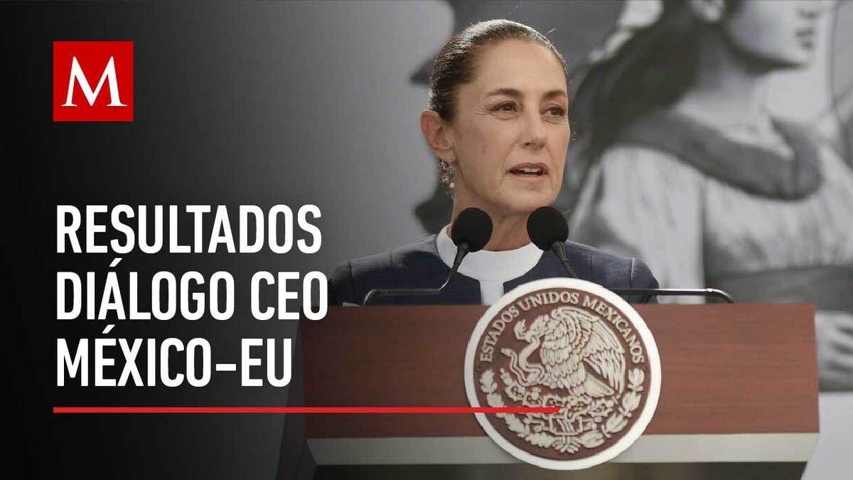 Sheinbaum da conferencia de los resultados del CEO Dialogue