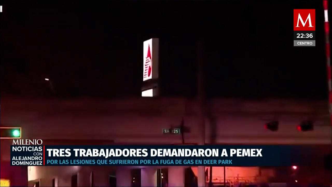 Tres trabajadores demandaron a Petróleos Mexicanos por accidente en Deer Park