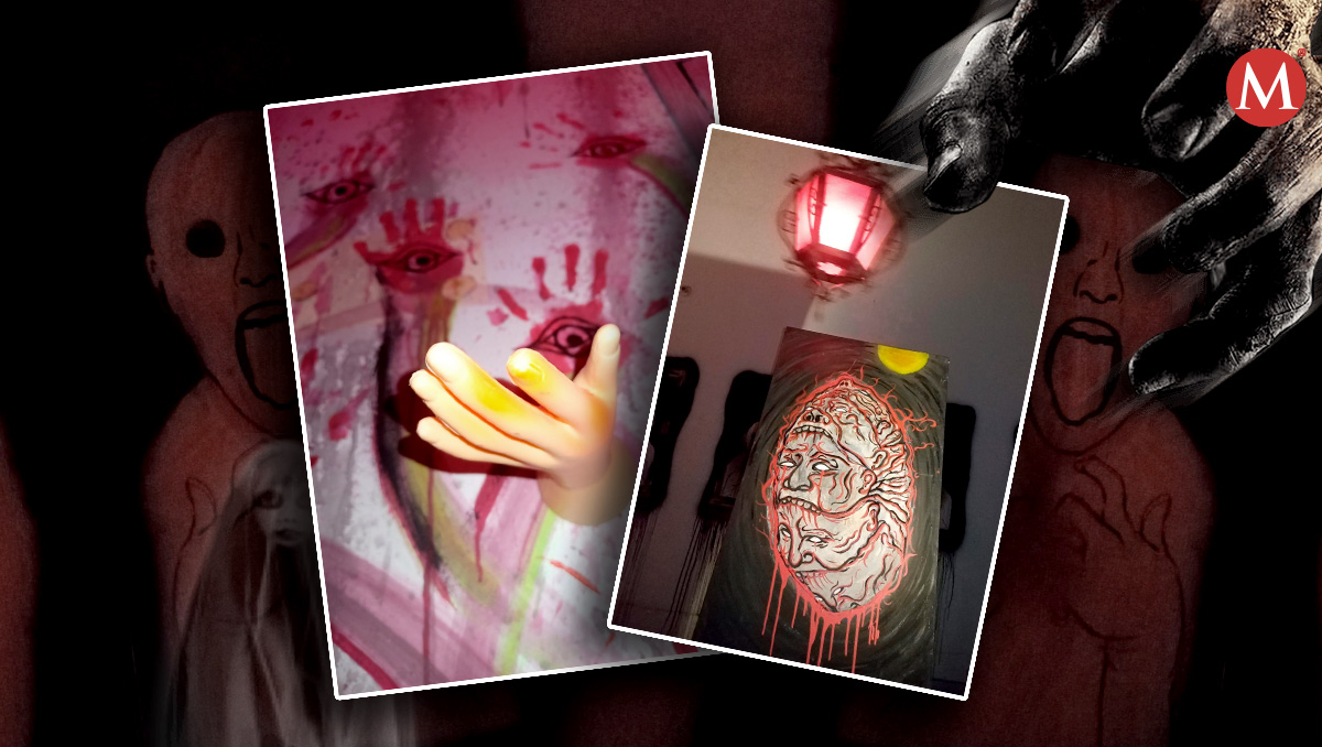 Arte oculto: Experiencia inmersiva de terror psicológico en Puebla | Leslie Mora / Diseño Sam Mtz