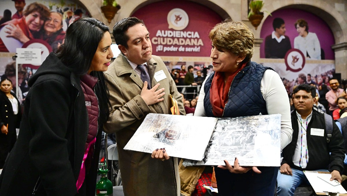 En la tercera Audiencia Ciudadana de Delfina Gómez se atendieron más de 3 mil mexiquenses. Foto: (Especial)
