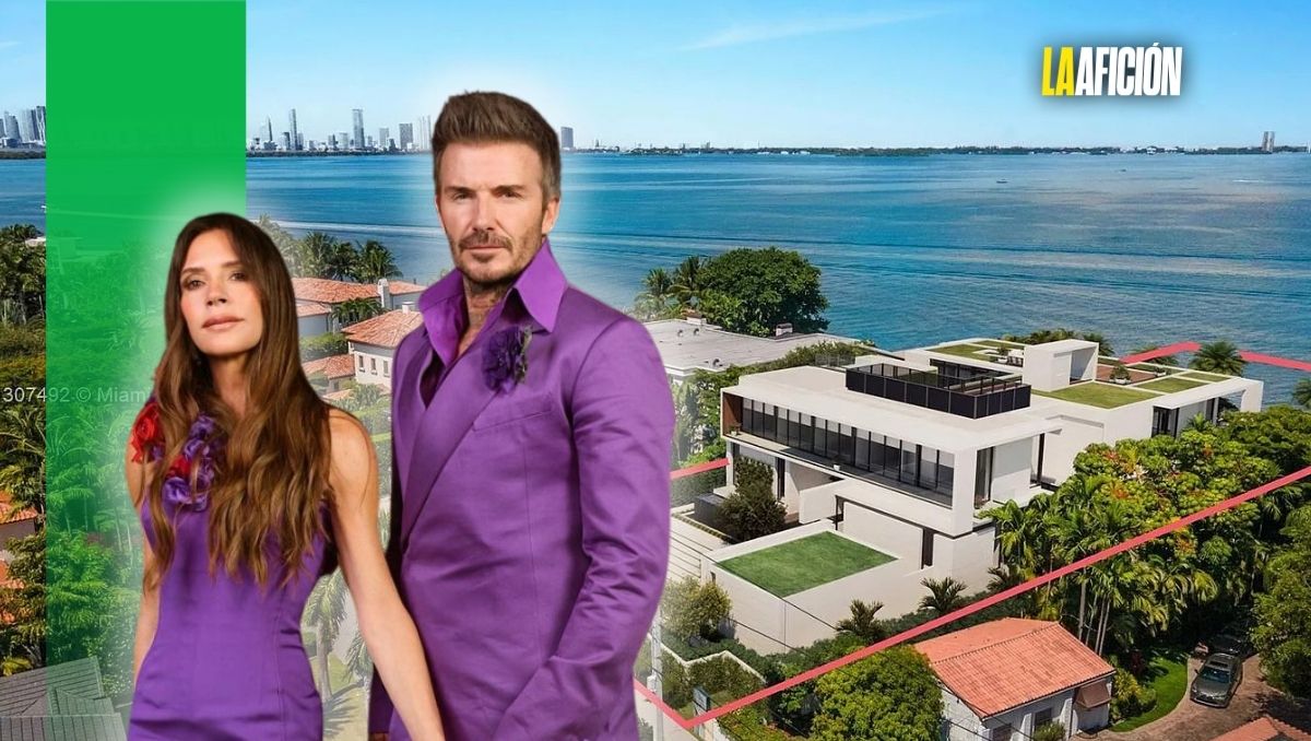 Los Beckham pagan millonaria cifra por una mansión al borde del mar en Miami Beach (www.zillow.com / Instagram @victoriabeckham)