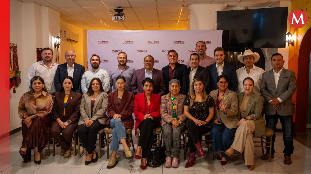 Diputados y alcalde de Nuevo León. Foto: Especial