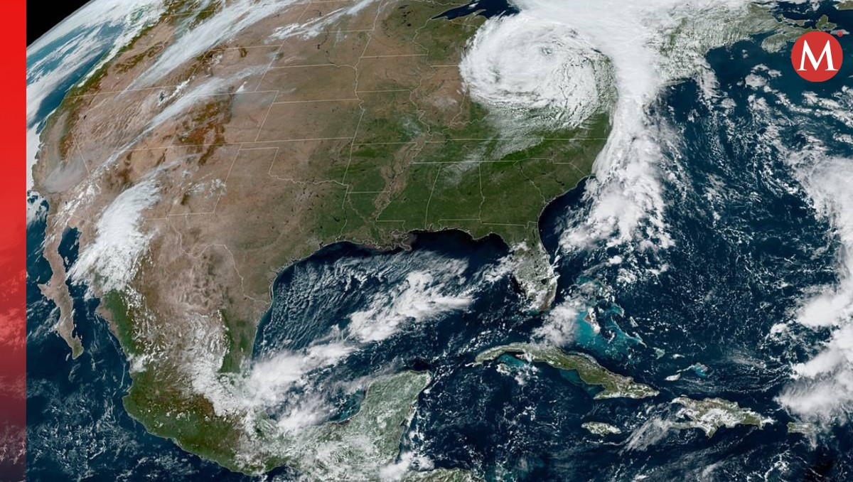 Frente frío y lluvias intensas azotan gran parte de México: pronóstico del clima para hoy | Foto: NOAA