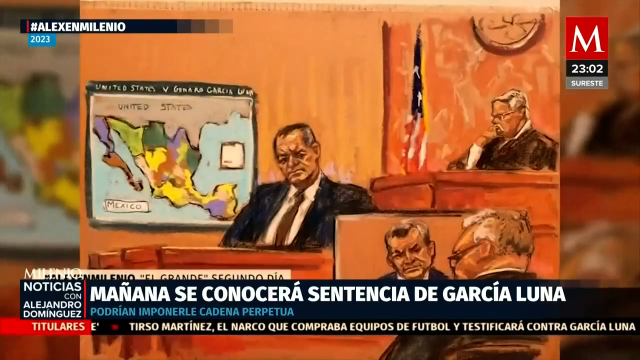 Genaro García Luna a un día de conocer su sentencia por narcotráfico