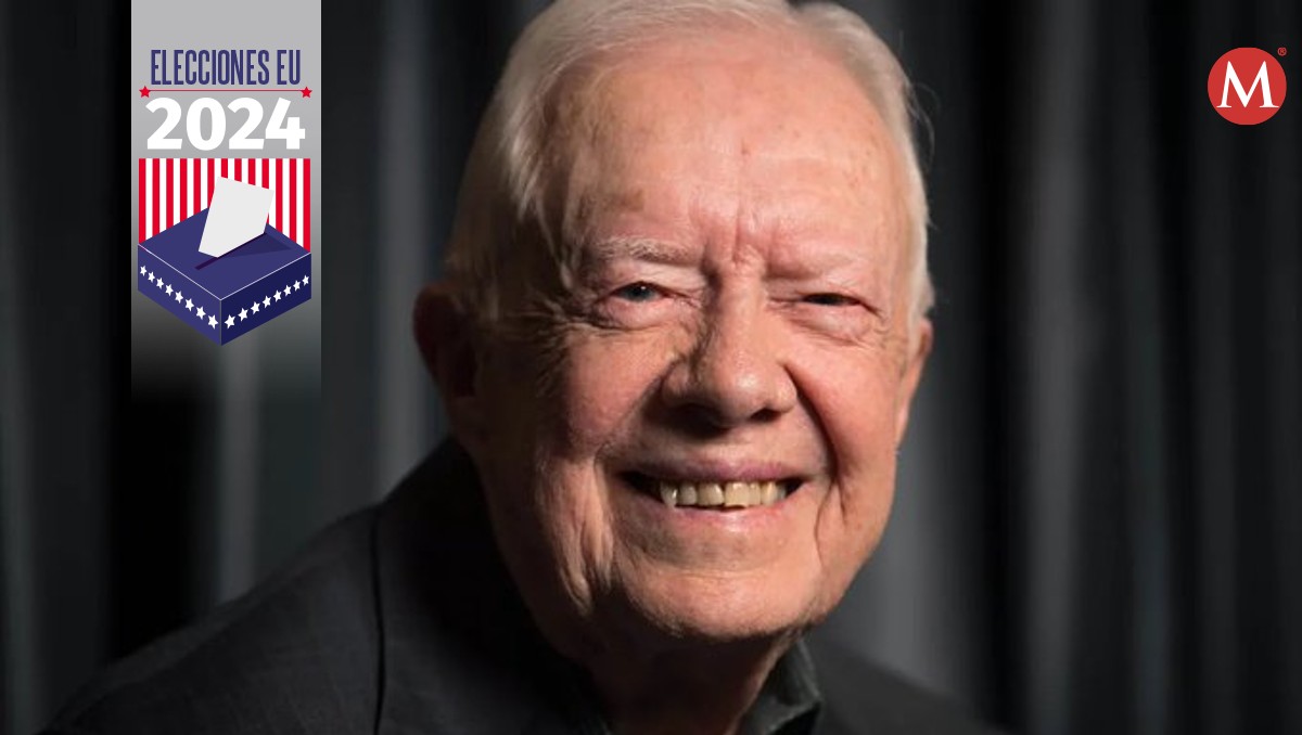 Jimmy Carter emitio su voto por correo. | Especial