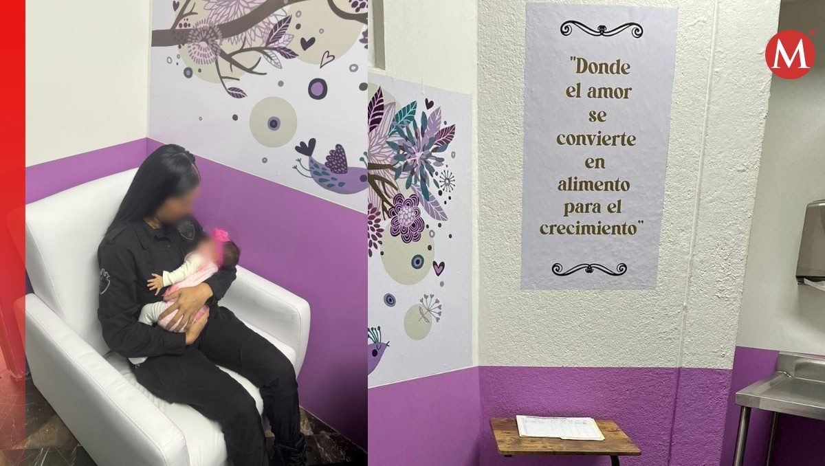 Lactarios en la Secretaría de Seguridad de Jalisco. (Diana Barajas)
