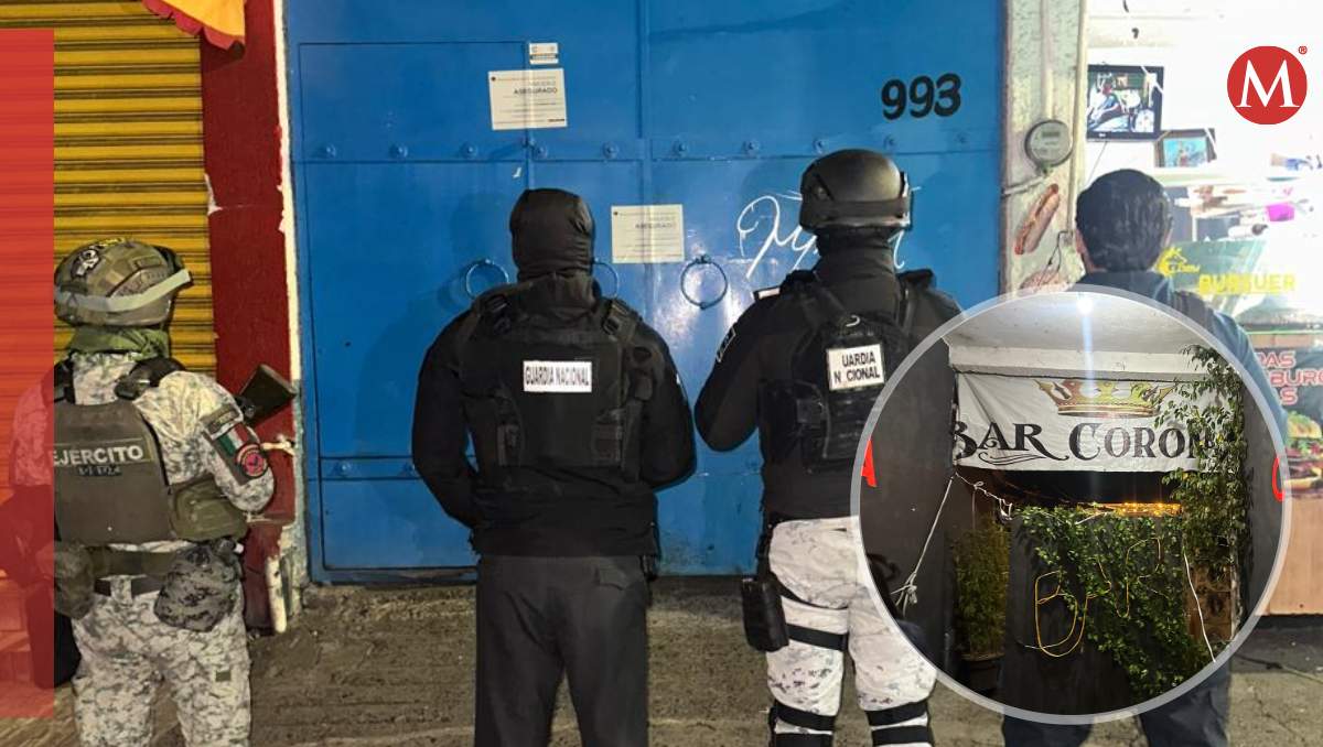 Operativo Contra el Narcomenudeo en Morelia deja un bar suspendido por venta de droga. Michel Torres