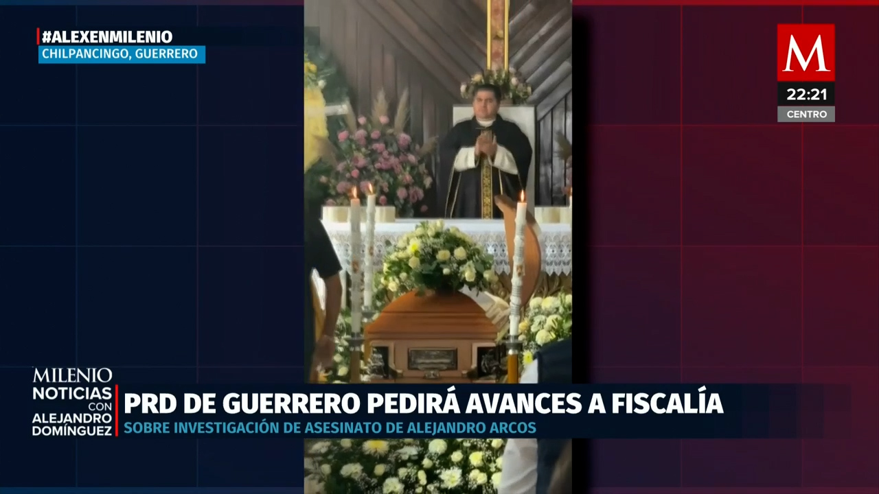 PRD de Guerrero pide a fiscalía avances en caso de Alejandro Arcos