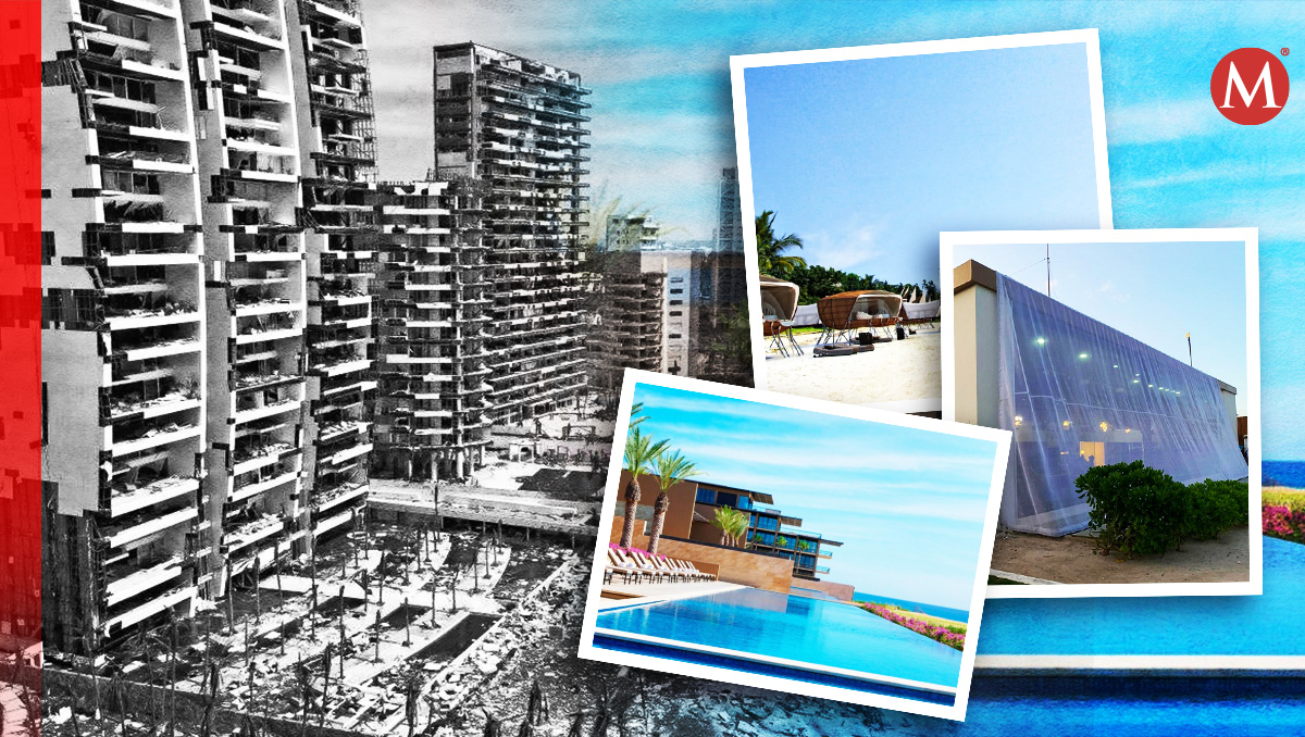 Recientemente se inauguró el primer 'hotel antihuracanes' en Acapulco. | Diseño: Oscar Ávila
