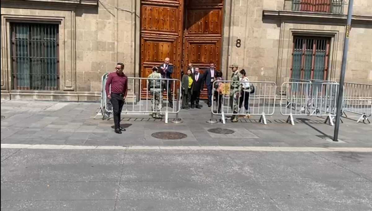 Sheinbaum se reúne con mandatarios en Palacio Nacional | Foto; captura