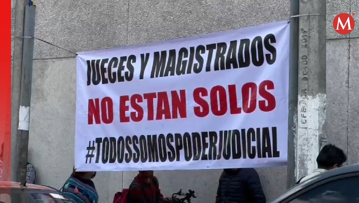 Trabajadores del PJF en Edomex mantendrán el paro este viernes 18 de octubre. Foto: (Especial)