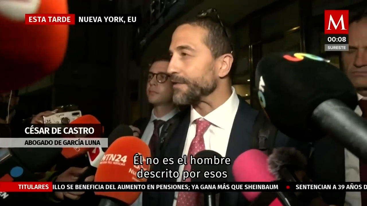 Abogado de Genaro García Luna se opone a la condena dictada en su contra