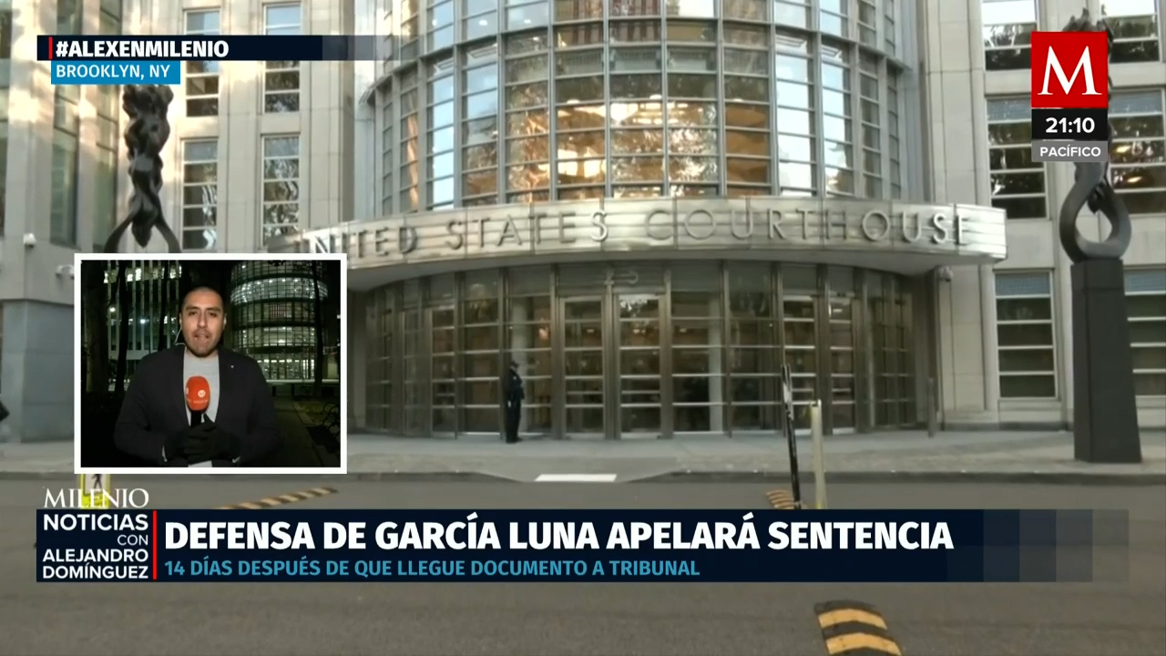 Defensa de García Luna critica la sentencia tras evitar cadena perpetua