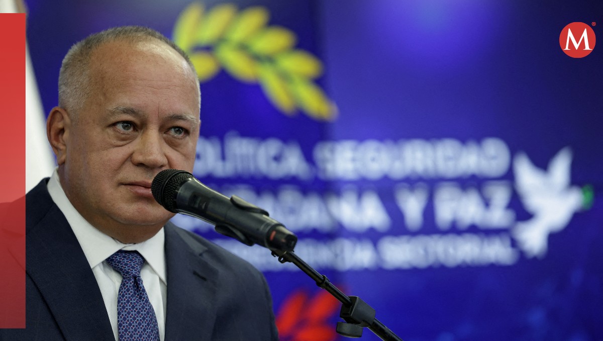 Diosdado Cabello, ministro del Interior, acusó a EU de tráfico de armas. | Reuters
