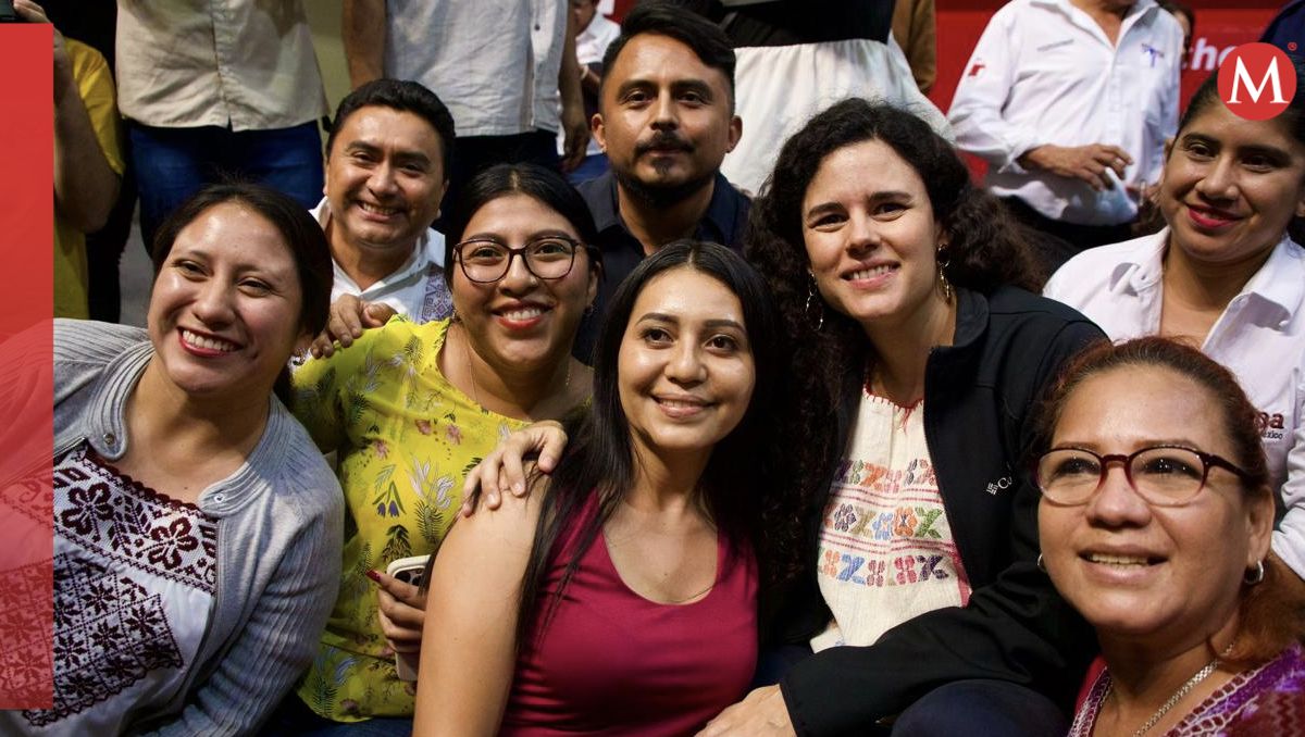 La dirigente nacional de Morena, Luisa María Alcalde Luján. | Especial