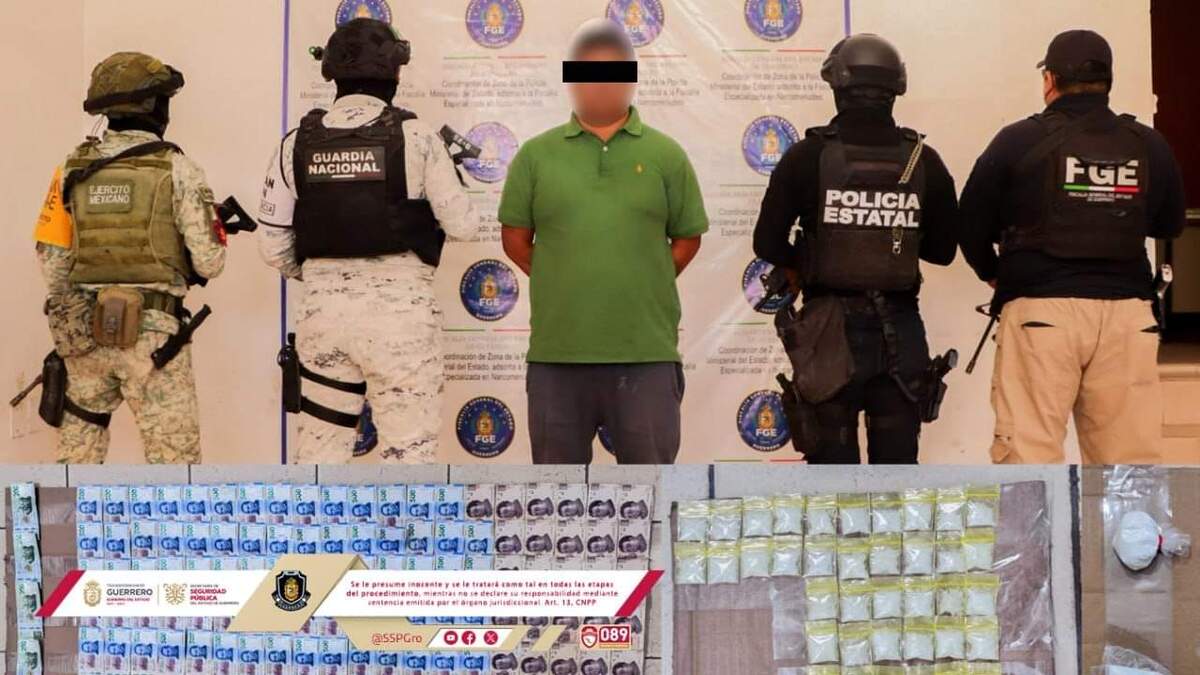 Elementos de seguridad en Chilpancingo, Guerrero detienen a Felix "N" | Especial