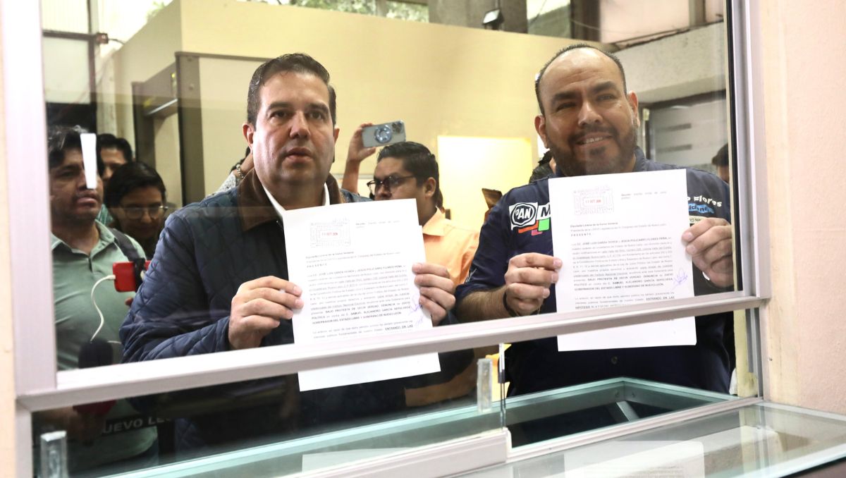 José Luis Garza, del PRI, y Policarpo Flores, del PAN | Especial