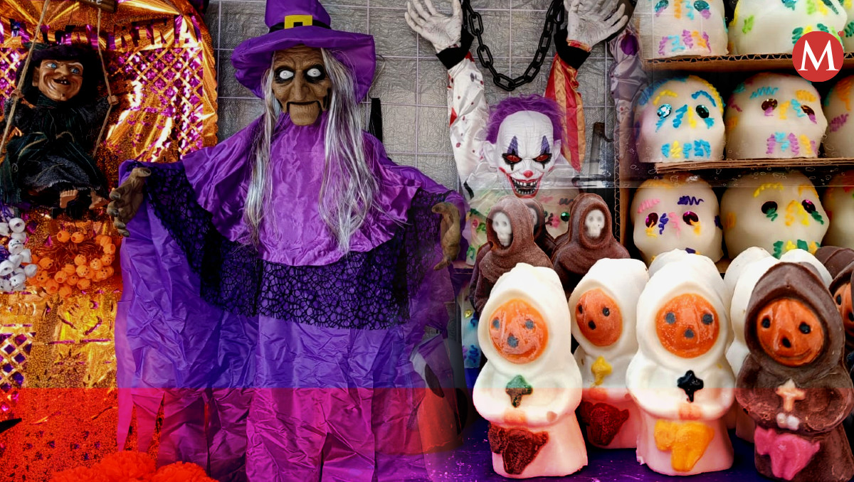 Mercados de Puebla inician ventas de adornos para Día de Muertos | Nancy Camacho
