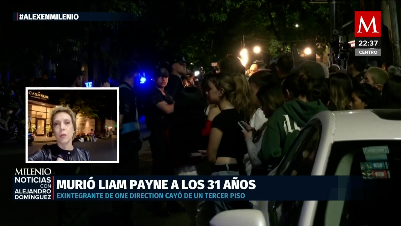 Muere Liam Payne de One Direction en Buenos Aires tras caída desde un tercer piso