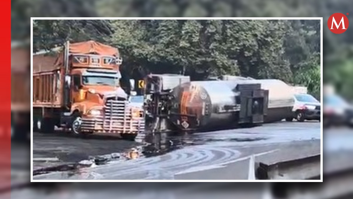 El operador de la pipa resultó ileso tras el incidente. | Especial