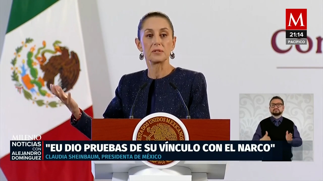 Presidenta Sheinbaum critica las cartas de García Luna antes de su sentencia