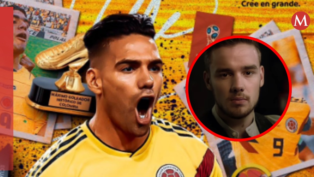 Radamel Falcao comparte peculiar foto con Liam Payne