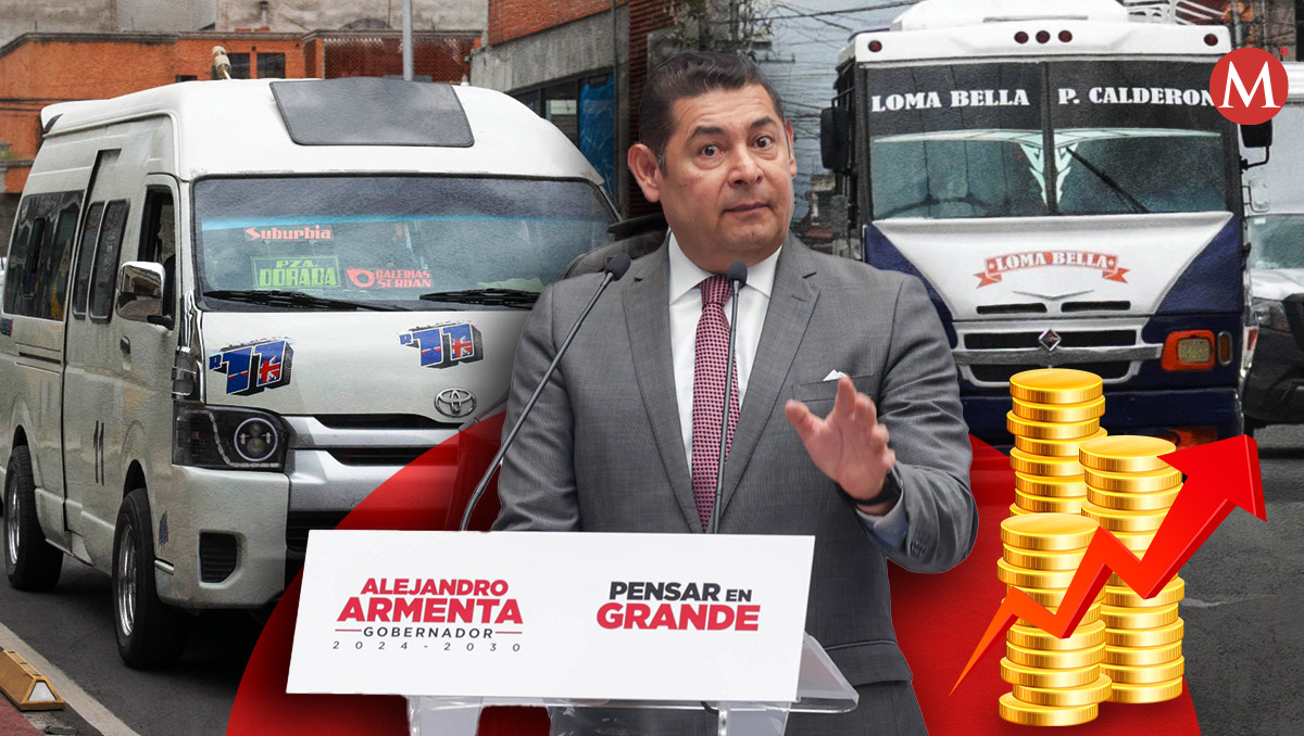 ¿Habrá tarifazo al transporte público en 2024 en Puebla? Esto sabemos | EsImagen | Diseño Milenio