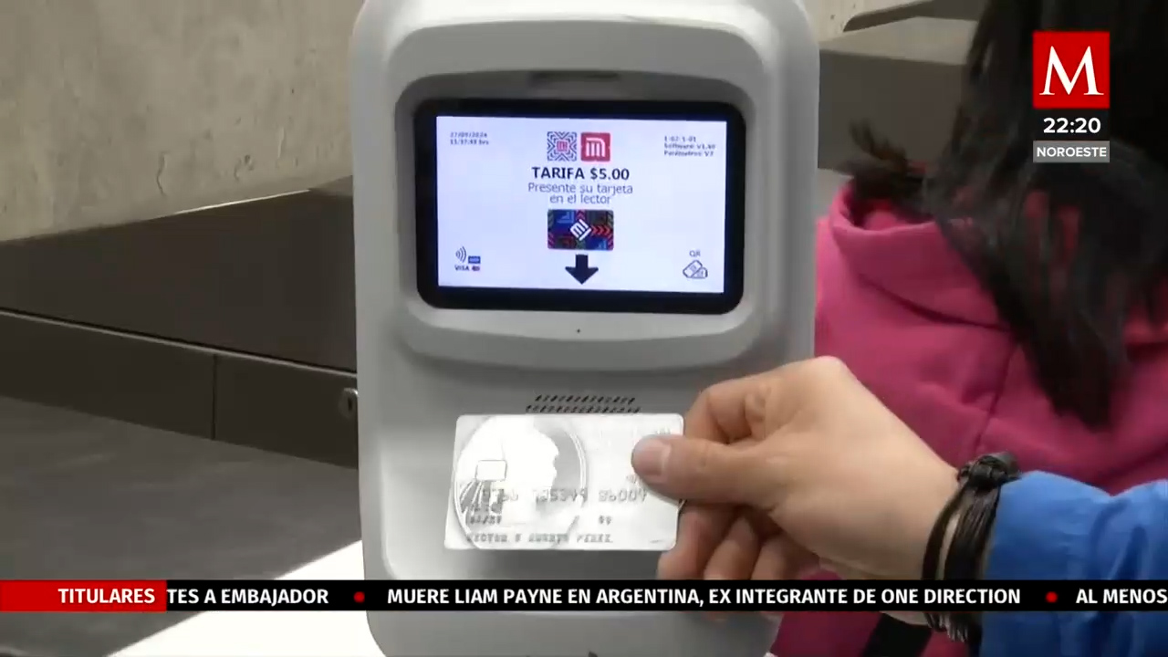 Tarjetas bancarias sin contacto ahora aceptadas en todo el Metro