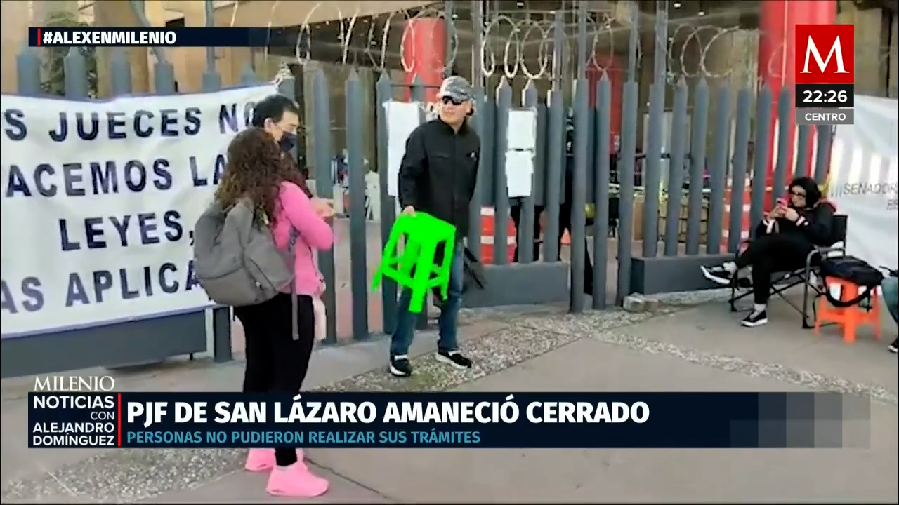 Trabajadores del Poder Judicial mantienen paro indefinido, frenando el regreso de jueces