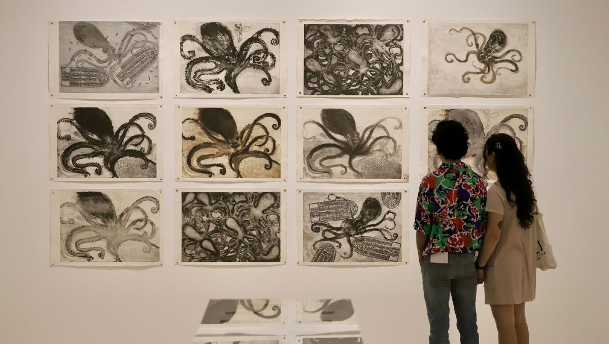 El artista mexicano, fallecido en 2019, está presente en el FIC con su obra | Ariel Ojeda