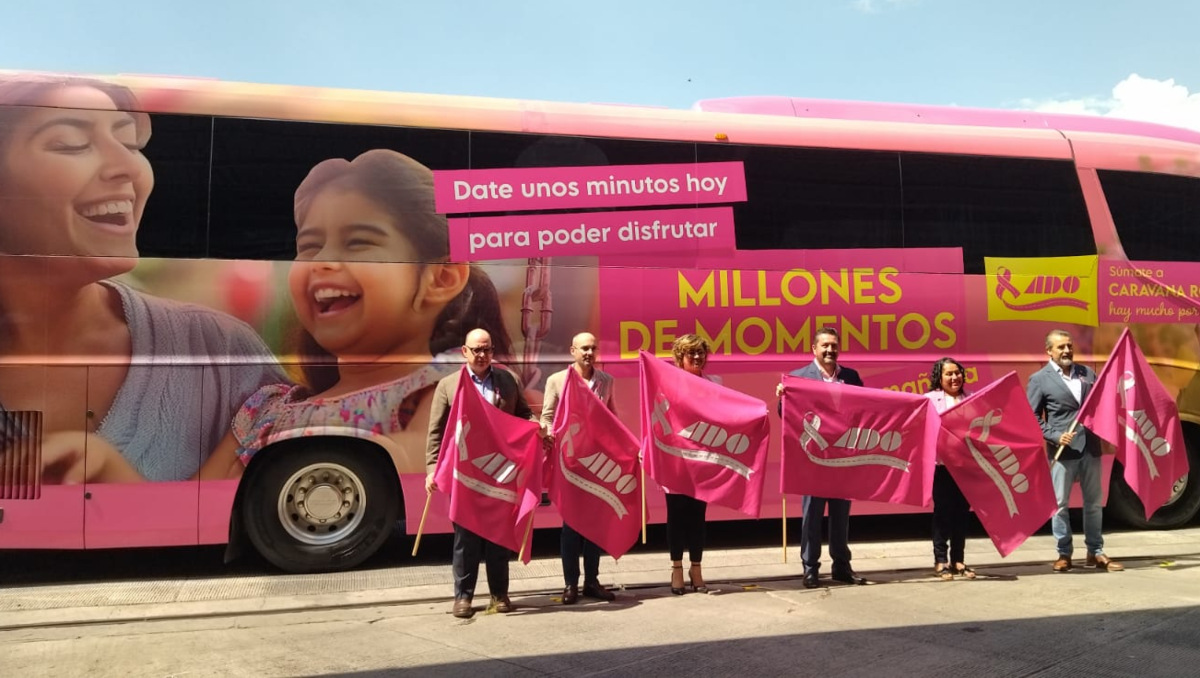Caravana Rosa ADO en Puebla promueve detección del cáncer de mama | Especial