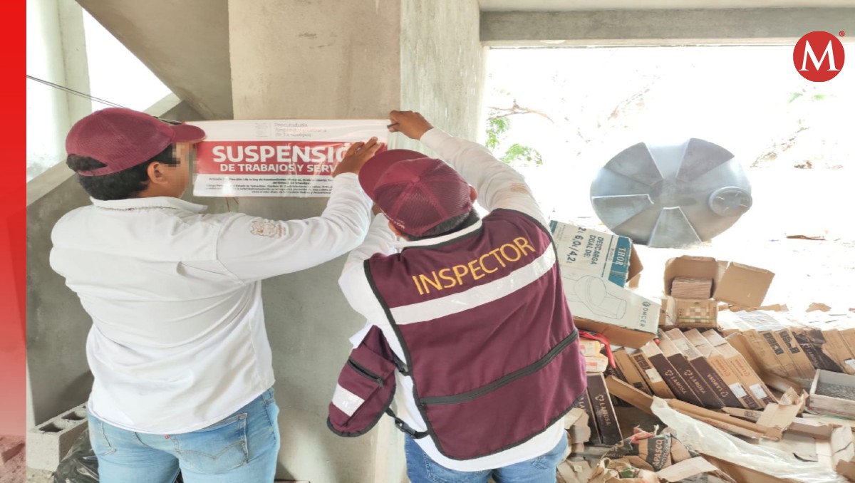 Por falta de permiso Procuraduría Ambiental suspende obra  en fraccionamiento de Tampico